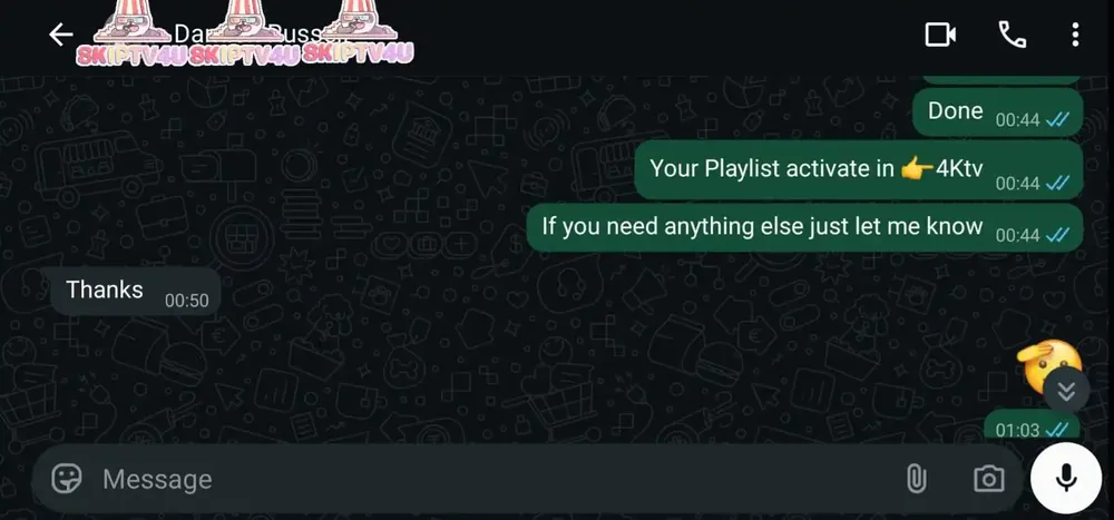 Customer review - 5 star IPTV rating