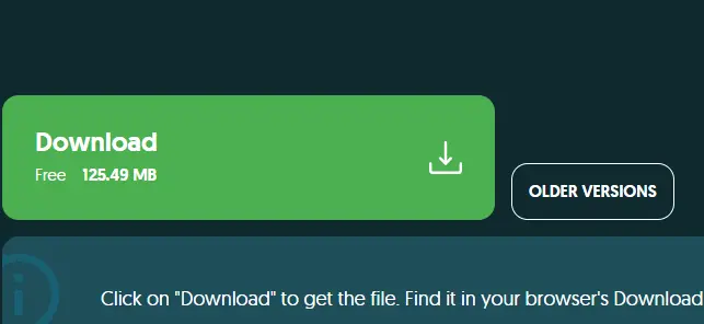 Download IPTV Smarters Windows button location and interface